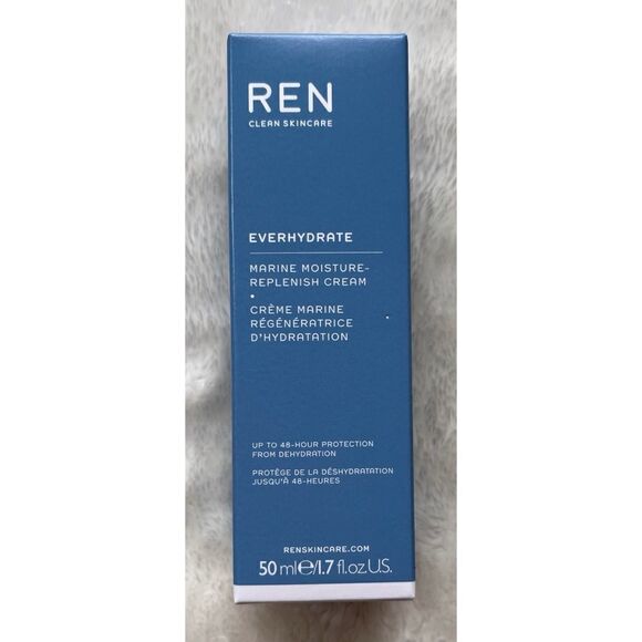 NIB REN Clean Skincare Everhydrate Marine Moisture-Replenish Cream 1.7 fl oz - Picture 10 of 15